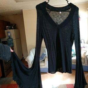 Free people long sleeve flair